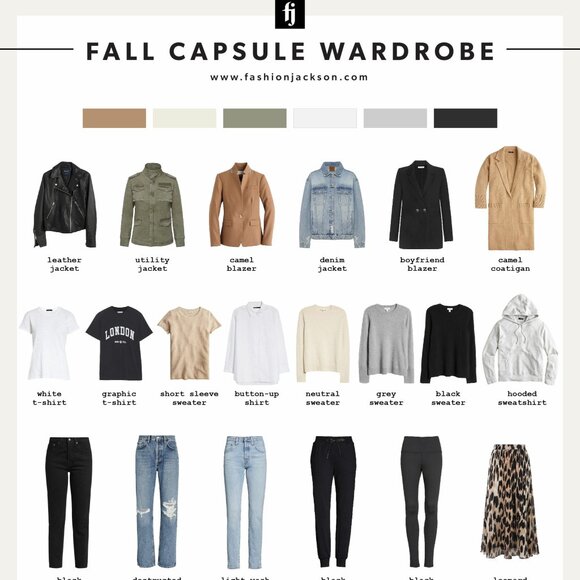 Fashion Jackson Other - FJ Fall Capsule Wardrobe